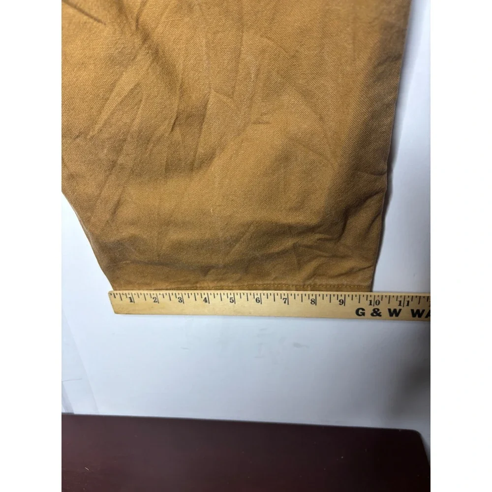 Brahma Mens 40x32 Carpenter Pants Brown Canvas Workwear wide leg parachute